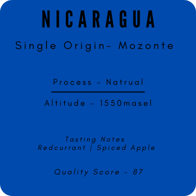 Nicaragua Single Origin Beans